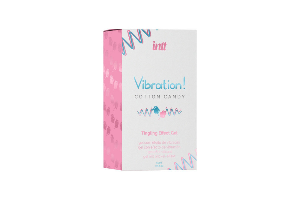 Жидкий вибратор Intt Vibration COTTON CANDY NEW 15 ml Sex Aura Киев - изображение 2