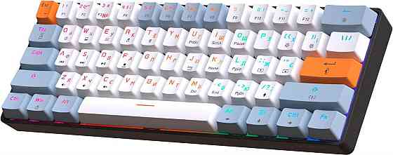 Клавіатура GamePro MK130R Red Swich Hot-Swap RGB Black Сірий Харків