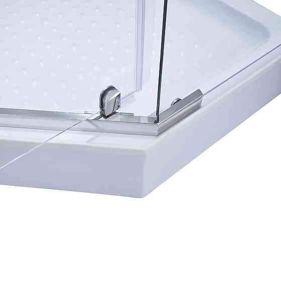 Душевая кабина Lidz Dozorca SC90x90.CRM.LOW.TR, стекло прозрачное 6 мм Киев
