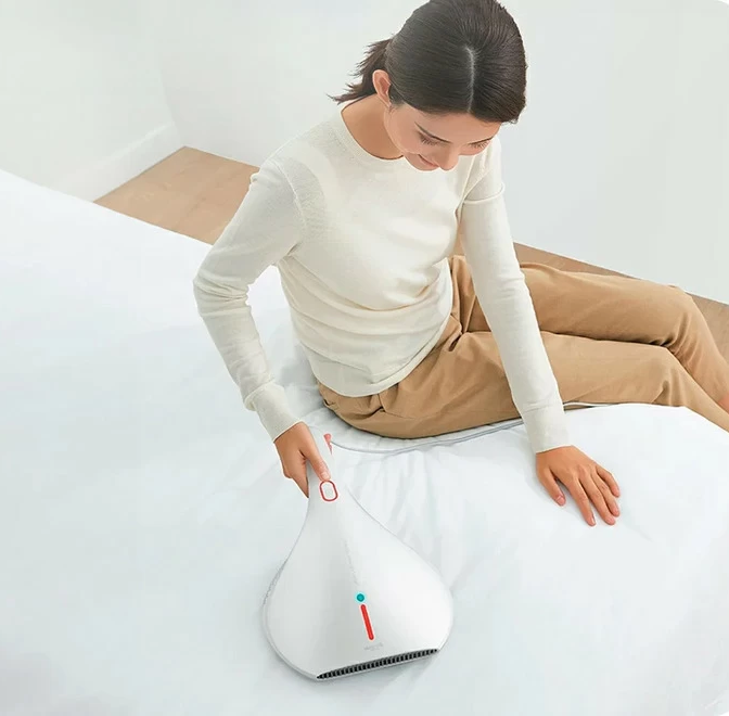 Ручной пылесос Xiaomi DEERMA Mites Vacuum Cleaner White + (перехідник на EU розетку) Одесса - изображение 5