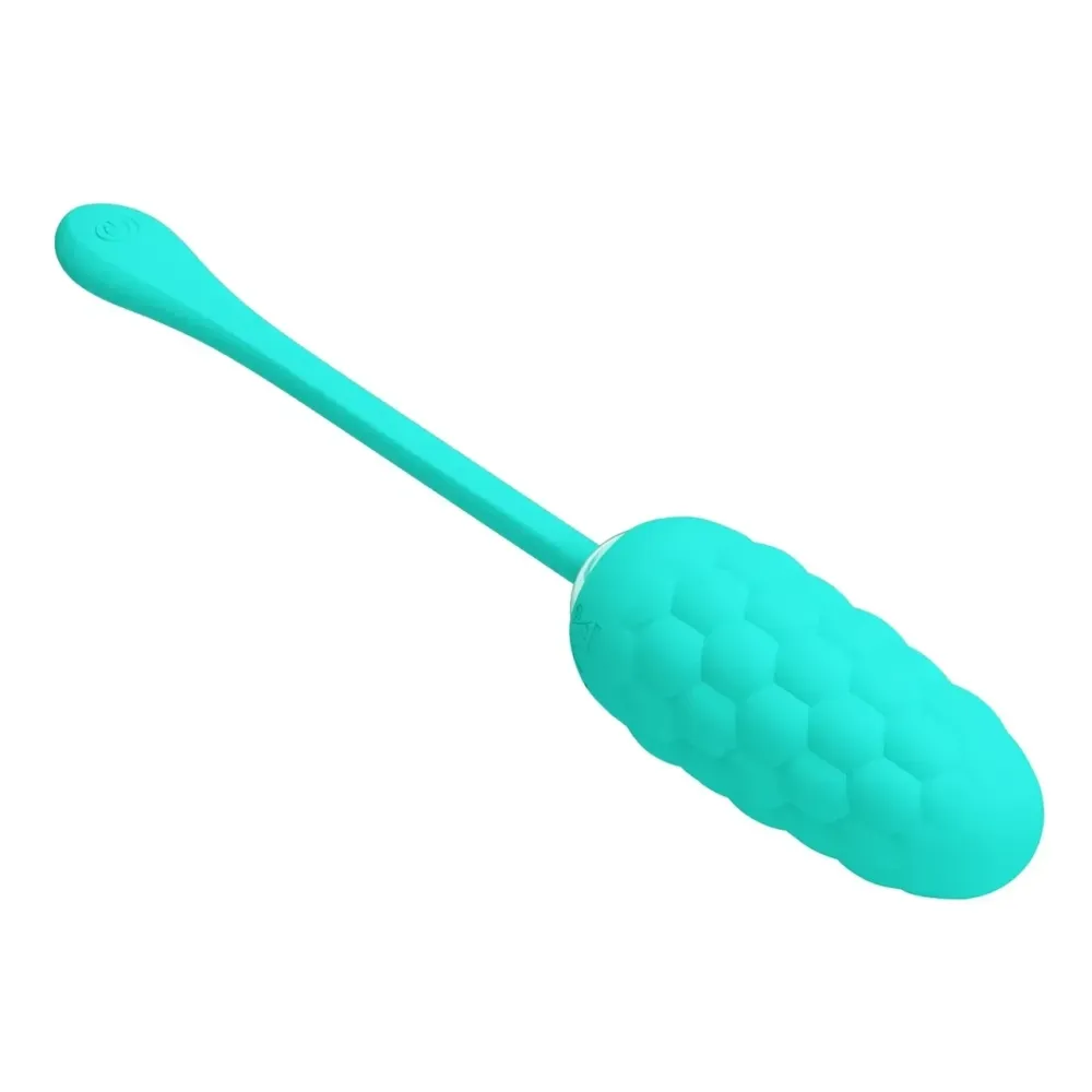 Виброяйцо с рельефным дизайном Pretty Love - MARINA EGG Green, BI-014708-4 Sex Aura Киев - изображение 7