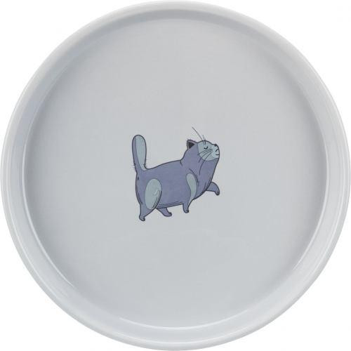 Миска Trixie для котів, пласка та широка, 600 мл, d:23 см (керамічна) Київ - фото 2