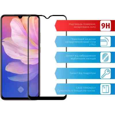 Скло захисне ACCLAB Full Glue VIVO Y15/Y17/Y3 (1283126508974) Вінниця