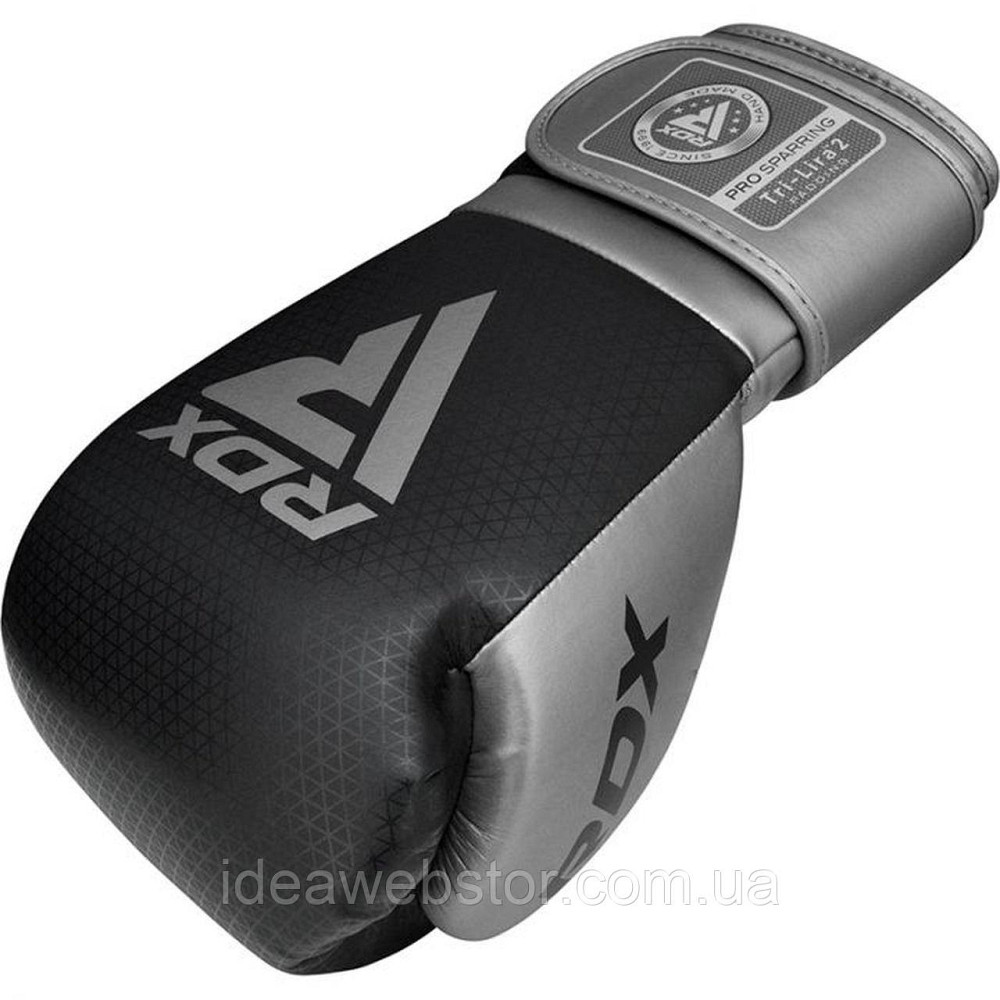 Перчатки боксерские RDX L2 Mark Pro Silver для бокса ММА кикбоксинга единоборств тренировочные защитные 16 ун. Киев - изображение 12
