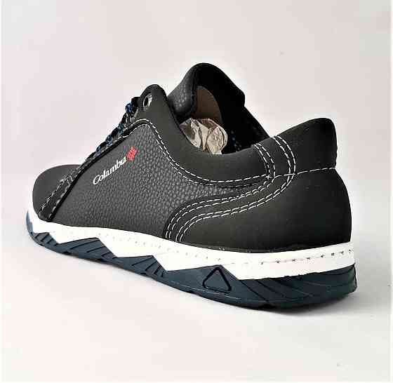 Кроссовки Мужские Чёрные Туфли Кожаные Мокасины (размеры: 40,41) Видео Обзор Днепр