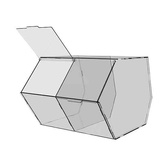 Диспенсер  EKOSTAR  для мармеладів, снеків, горіхів 2 комірки Київ