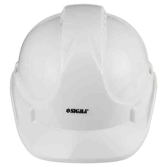 Sigma Каска строительная 8 точек крепления (белая) SIGMA (9414501) Киев