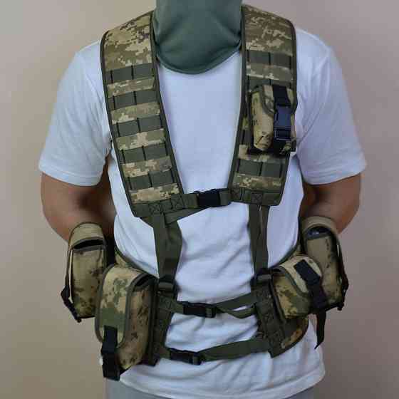 Качественный Подсумок под гранату из кордуры пиксель MOLLE для WF-940 гранаты тактический Киев