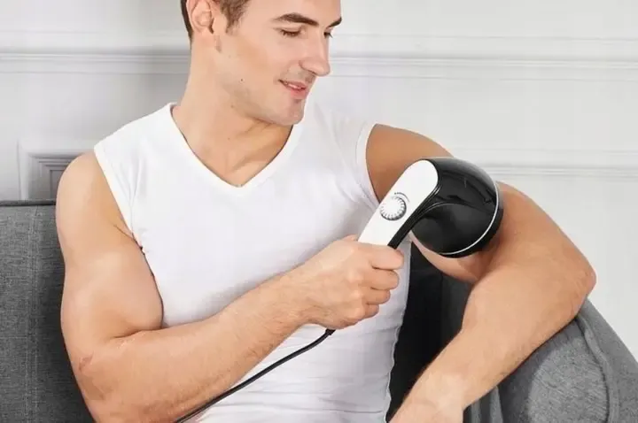 NEW Антицеллюлитный массажер Body Massage, 4 насадки / Вибромассажер с ИК подогревом / Массажер для тела Коломыя - изображение 4