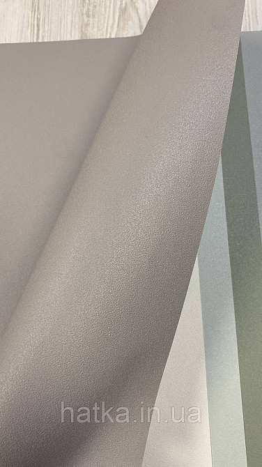 Шпалери метрові вінілові на флізеліні A.S.Creation Elite of Shades1.06x10 однотон сірий графіт 78652-3 Київ - фото 1