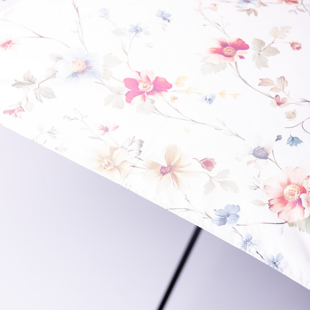 Классический зонт-трость полуавтомат из полиэстера 7 спиц диаметр 99 см Бежевый HP-23-7BE Киев - изображение 4