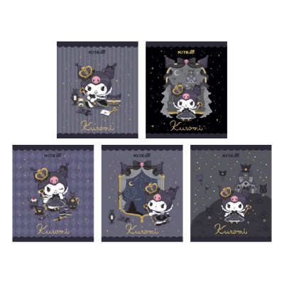 Зошит Kite Kuromi, 24 аркуші, лінія (HK25-239) Вінниця - фото 1