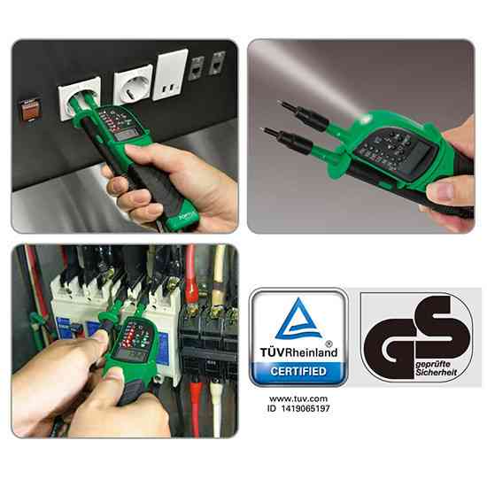 Тестер автомобільний універсальний TOPTUL з цифровим дисплеєм 12~690V AC/DC EAAA0169 Одеса