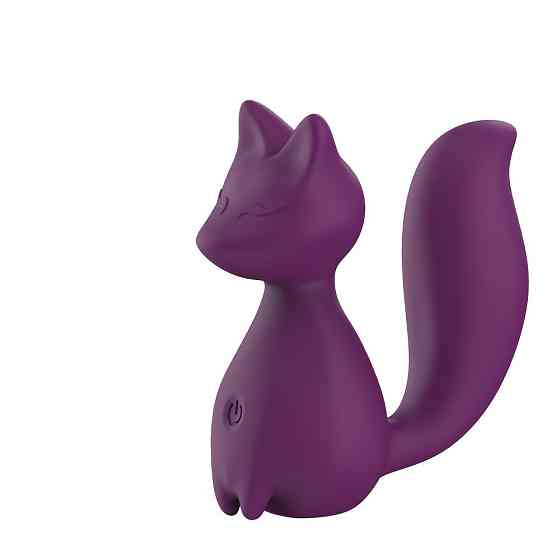 Мини-вибратор клиторальный Every Night Toys Doris в форме лисы фиолетовый, 10 режимов вибрации Sex Aura Киев