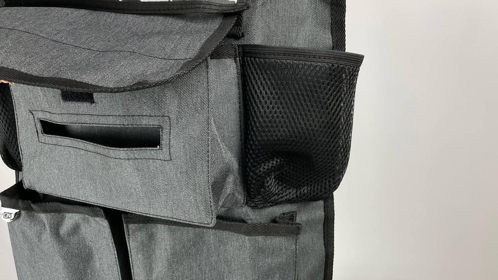 Органайзер для автомобільного сидіння Deluxe FreeON, black Київ - фото 4