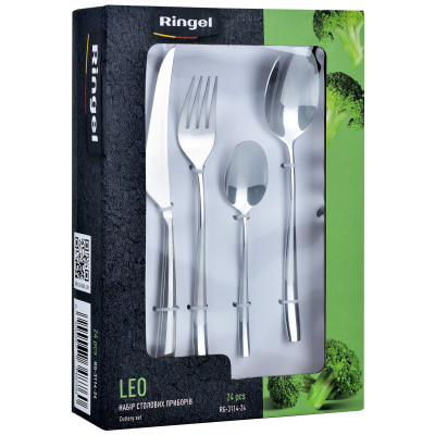Набір столових приборів Ringel Leo 24 предмети (RG-3114-24) Вінниця - фото 7