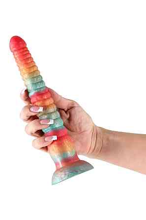 Фаллоимитатор NS Novelties Colours на присоске, разноцветный, 23 см Sex Aura Киев