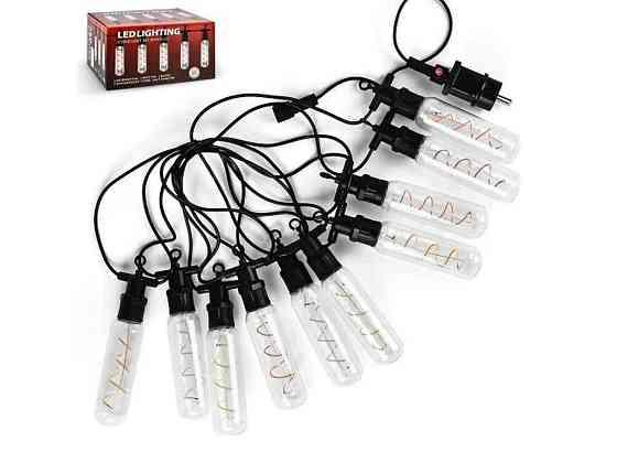 Гирлянда 10LED 5м светодиодная внешняя Лампочки Эдисона M50062-С ТМ STENSON Киев