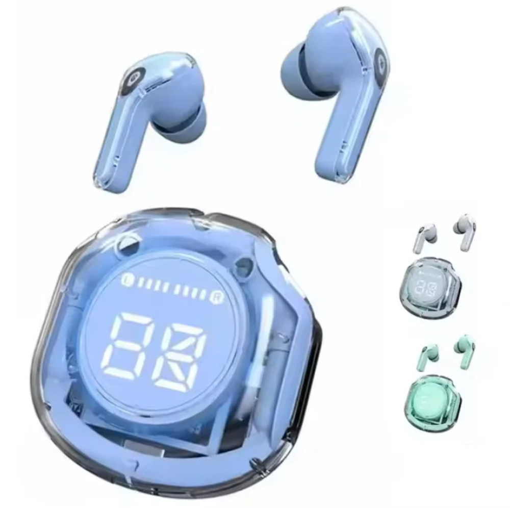 Бездротові навушники TWS Ultrapods Pro з дисплеєм на кейсі та кабелем USB Type-C Одеса - фото 1