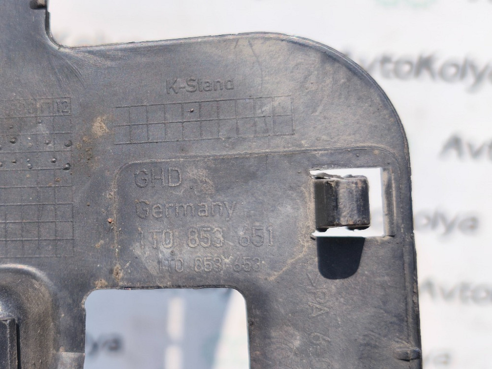 Решітка бампера / радіатора VW Touran 2003-2010 (1T0853651) Ковель - изображение 5