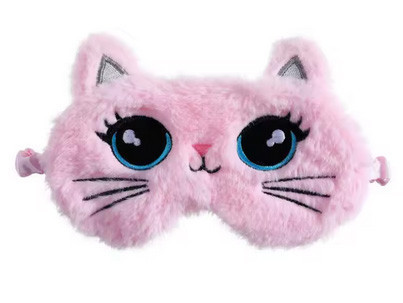 Маска для сну на обличчя Кішечка рожева Київ - фото 1