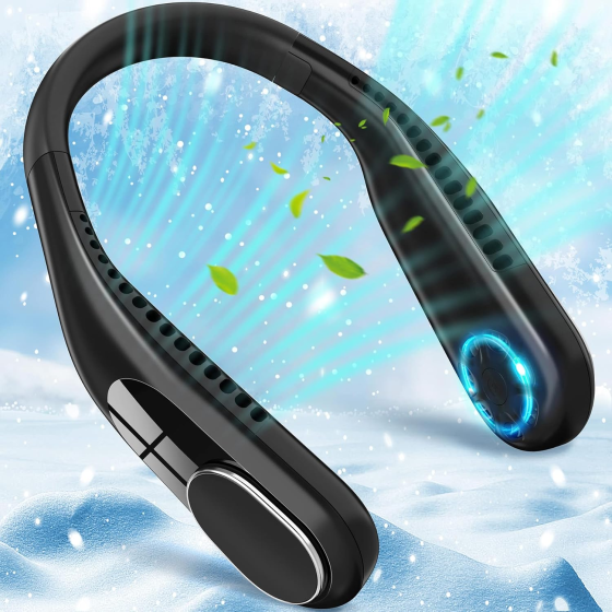 Портативний вентилятор на шию F60 Луцьк