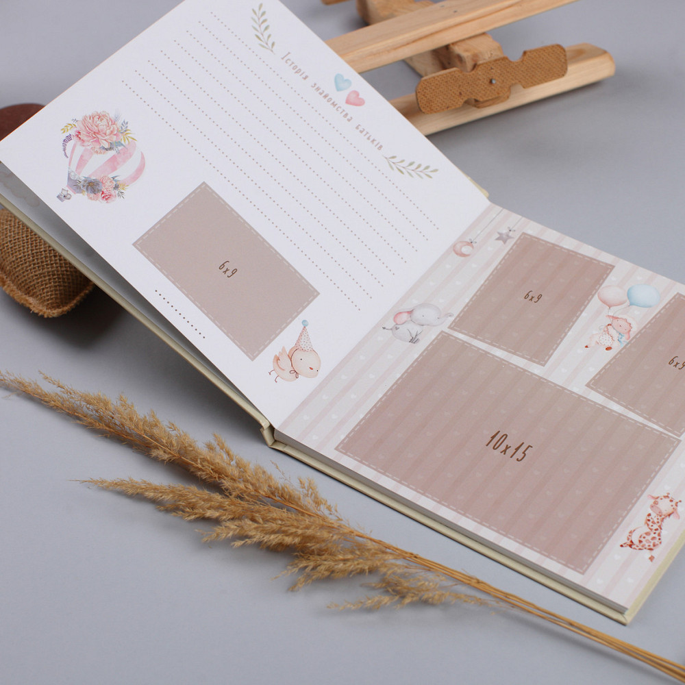 Метрика  для новонароджених універсальний дизайн  fotobook-0002 Тернопіль - фото 6