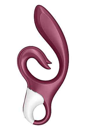 Стимулятор точки G и клитора Satisfyer Love me с вибрацией, бордовый Sex Aura Киев