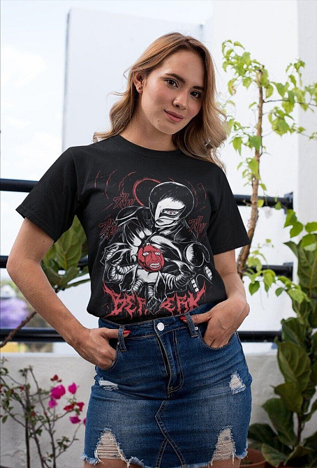 Футболка чоловіча з аніме принтом Берсерк Гутс Гріффітх Сакріфіке оверсайз (S/M/L) Чорний AnimeJ0335 Дніпро - фото 3