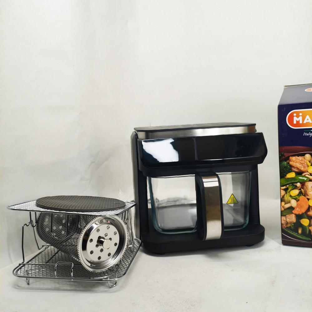 Аерогриль з сенсорним управлінням, Електричний аерогриль для кухні повітряний TN-96 Львів - фото 9