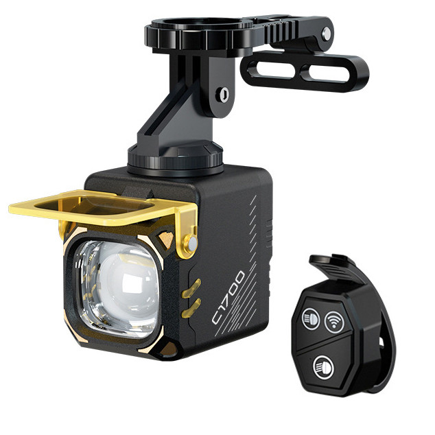 Ліхтар для велопрогулянок із зарядкою, Передній протиударний ліхтар на велосипед, Велоліхтар передній FA-26 Івано-Франківськ - фото 4