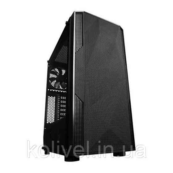 Корпус LogicConcept AGIR MESH+GLASS fan 120mm BLACK без БЖ ATX (AT-AGIR-MG-10-000000-0002) Киев