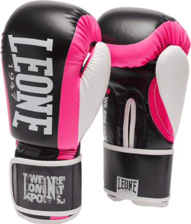 Боксерські рукавички Leone Logo Wacs Fuxia 10 ун. Каменское