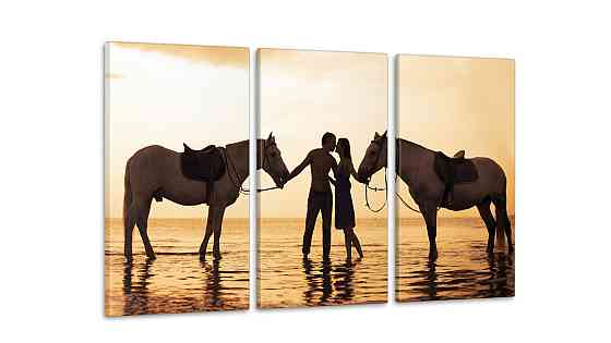 Модульна картина Коні Пара Аrt-109_3А Київ