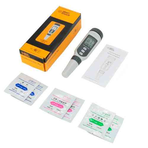 PH-метр для измерения кислотности 0.00-14pH и температуры, чехол, PH818 Киев