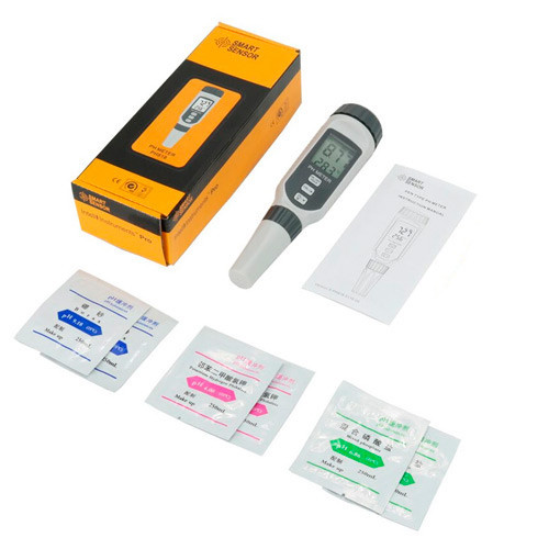 PH-метр для измерения кислотности 0.00-14pH и температуры, чехол, PH818 Киев - изображение 2