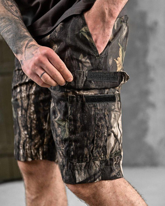 Шорты камуфляжные лес  ДЛ6996 Одесса - изображение 4