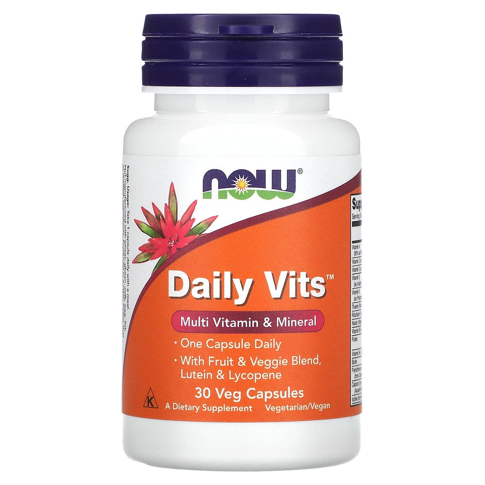 Мультивитамины (Daily Vits Multi Vitamin and Mineral) 30 капсул Киев - изображение 1