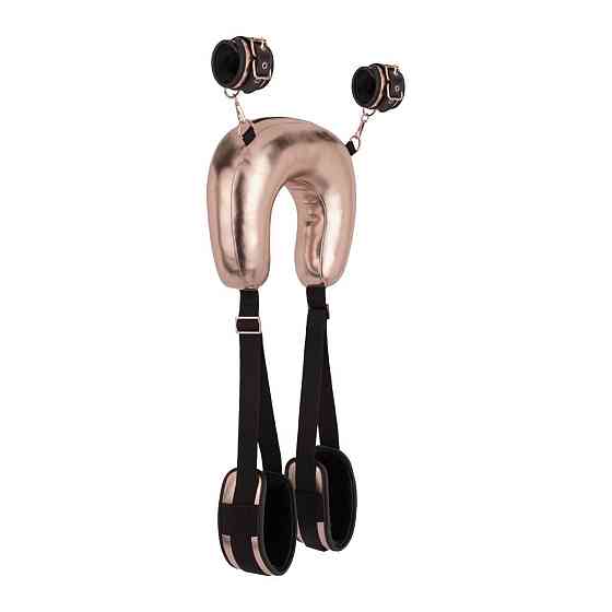 Набір для фіксації Rosy Gold - Neck and Leg Sling Restraint Set Sex Aura Київ