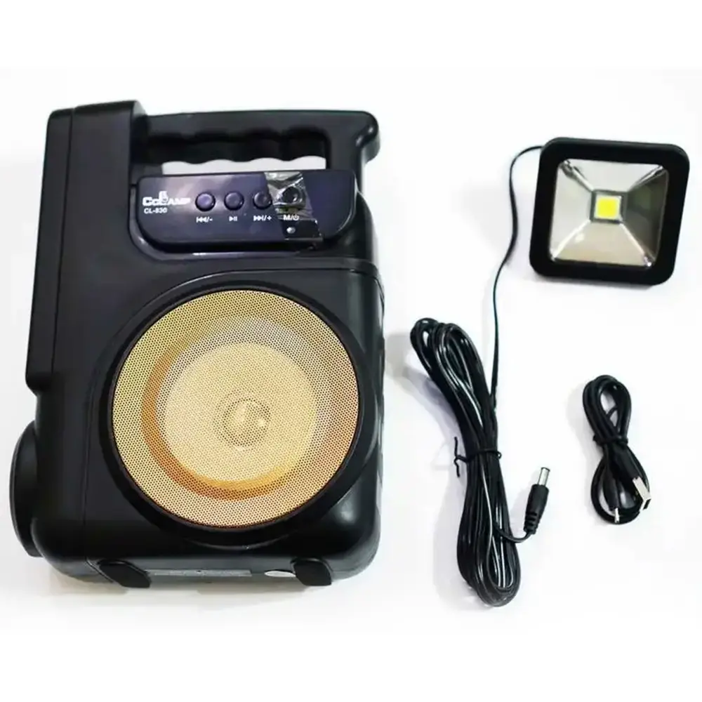 Фонарь на солнечной батарее с PowerBank и радио 4000мАч, FM, MP3, Bluetooth CL-830 / Переносной фонарь-колонка Одесса - изображение 9