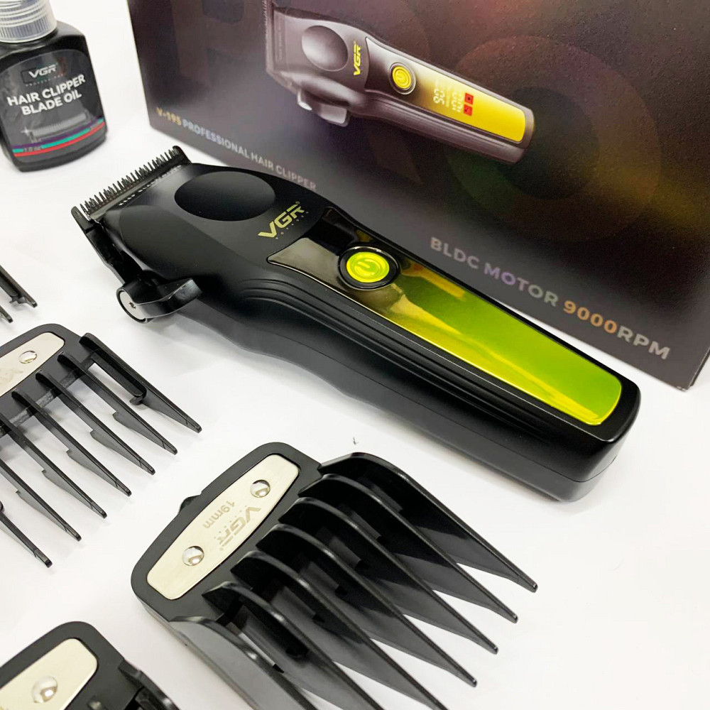 Професійна машинка для стрижки волосся VGR, Електрична акумуляторна машинка для стрижки LK-18 Львів - фото 1