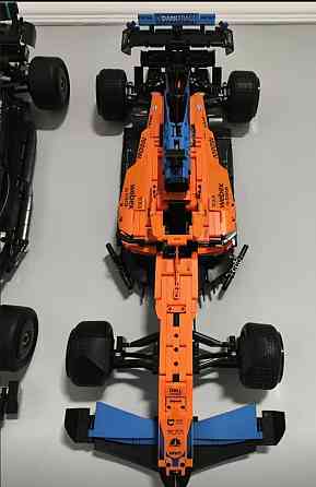 Конструктор машика  Technic Гоночний автомобіль McLaren F-1 (1434 деталей)маштаб 1:8 Макларен  жовта Киев