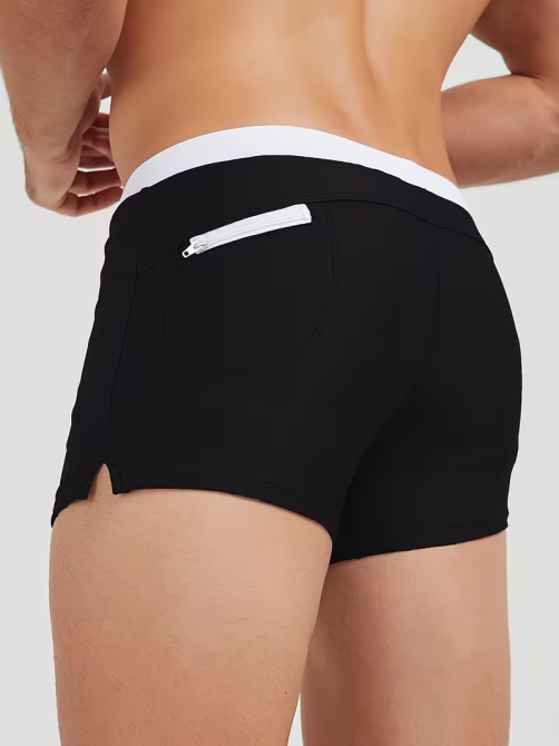 Мужские облегающие шорты для плавания со шнурком S Харьков - изображение 7