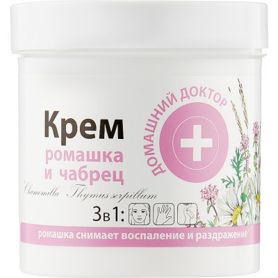 Крем для тела Домашній Доктор С ромашкой и чабрецом 250 мл (4823015924545) Винница - изображение 1