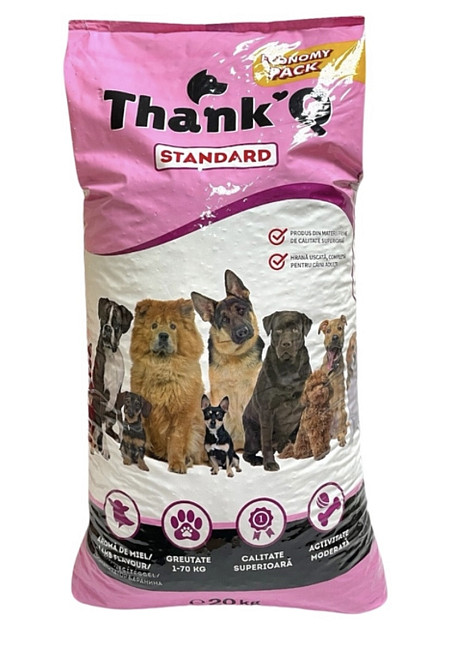 СУХИЙ КОРМ ДЛЯ СОБАК THANKQ БАРАНИНА, 20 КГ Виноградов - изображение 1