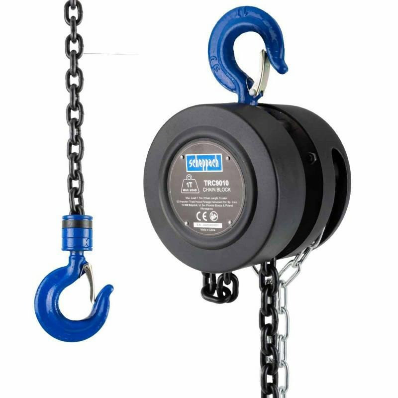 Таль ланцюгова ручна 1т, ланцюг 3 м Scheppach SCH-TRC9010 Одеса - фото 2