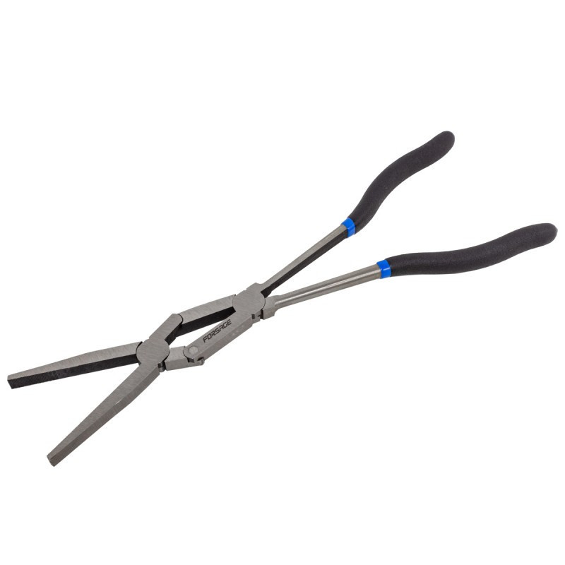 Плоскогубці з подовженим руків'ям та подвійним шарнірним механізмом CR-V 13"-325мм, на пластиковому Одеса - фото 1