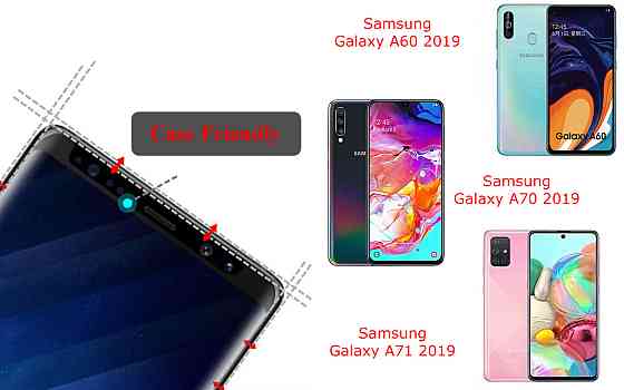 Захисне скло HyperGlass Pro для Samsung Galaxy A60 2019, A70 2019, A71 2019 – максимальна чутливість та захист Київ