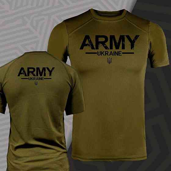 Футболка хакі ARMY UKRAINE Чернівці