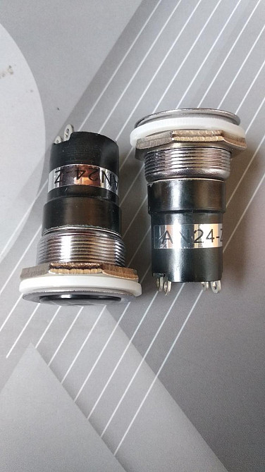 Натискна Кнопка AN 24-2H, OFF-(ON), 6A, 250V (DPST 4 pin), Daier Полтава - фото 1